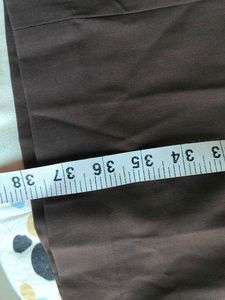 Brown Wide Leg Korean pant