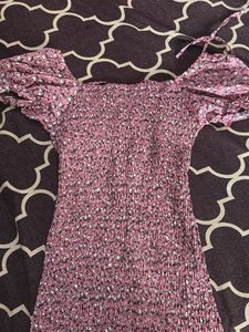 Pink Smoking dress Sss