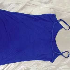 Blue Lace Cami Top