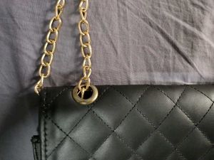 Gold Chain Strap Handbag
