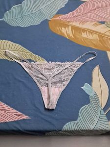Lace Thong Panty five in imported fabric