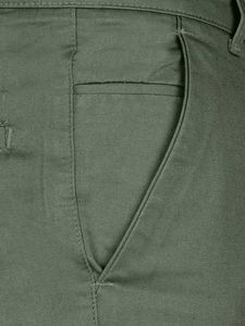 Just Black Olive Green Casual Trousers, 38 Size