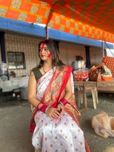 Durga Puja Sindoor Khela Sarre.  Grab It.