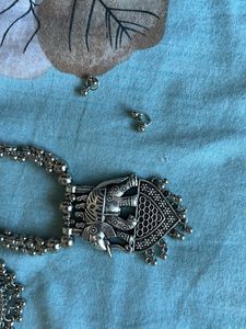 Ethnic Necklace And Earrings Set