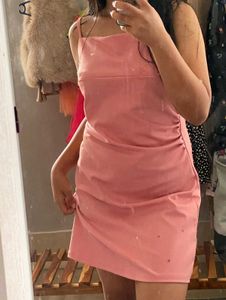 Cute Pink Mini Dress