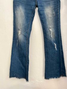Flared Denim Jeans