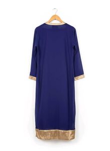 Elegant Blue Embroidered Kurta