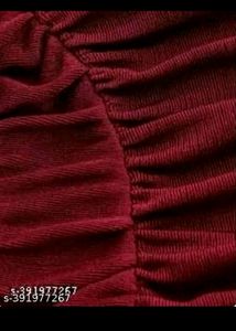 Maroon Trendy Fashion Crop Top