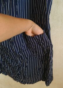 Uneven Shoulder One-piece