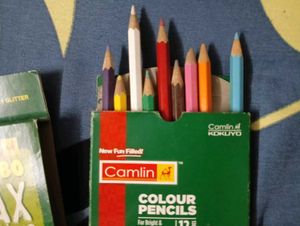 Camlin Colour Pencils &amp; Crayons