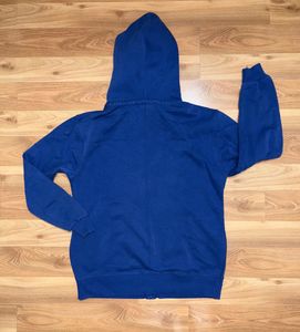 Puma Blue Zip-Up Hoodie