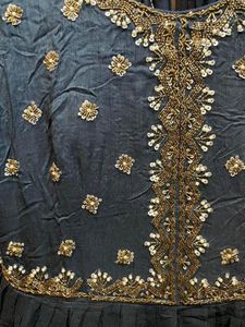 Dark Navy Blue Gown