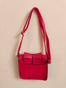 Sling Bag Rose Colour For Women.