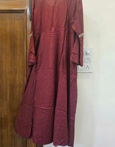 Elegant Maroon Gown