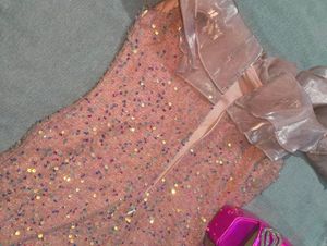 Urbanic Pink Sequin Dress🩷