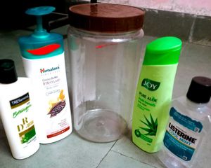 Empty Box And Bottles For Diy