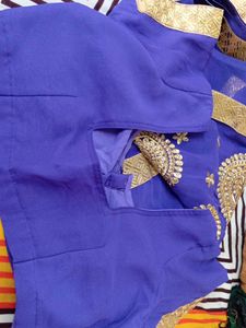Like New Saree With Blouse