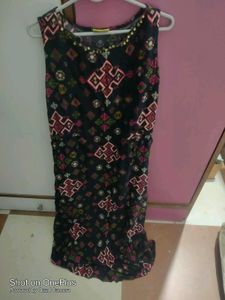 Printed Sleeveless Dress