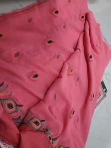 Saree With Stiched Blouse