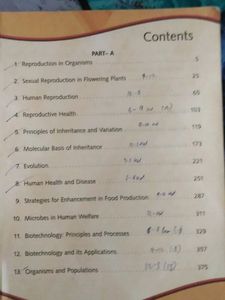 Xam Idea For Biology Class 12th