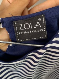 A Beautiful Half-cut Sleeves Top