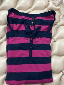 Striped Long Sleeve Top