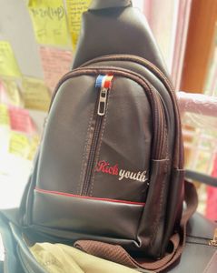 ✨ Rich Youth Leather Sling Pack ✨ Cross Bag