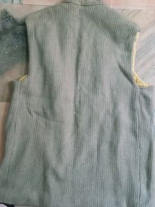 Men Half Woolen Jacket