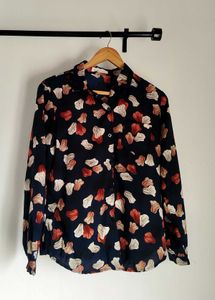Printed Button Down Shirt