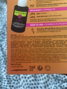 Sephora 7%Vit C +E Superglue Serum Tester