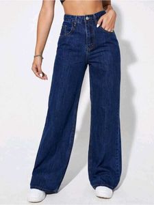 Dark Blue Denim Jeans