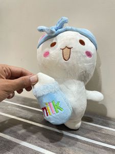 🍼✨  Cute Milk-Loving Plush Toy Needs a New