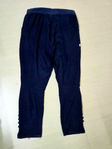 Navy Blue Lower With Pockets On Both Sides
