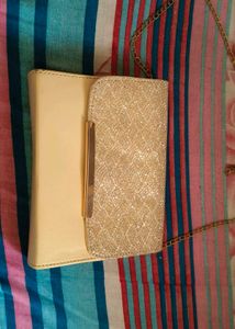 Elegant Clutch with Chain Strap
