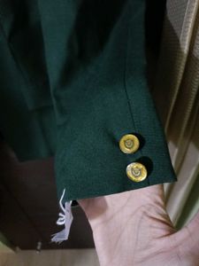 Vardhman Green Blazer