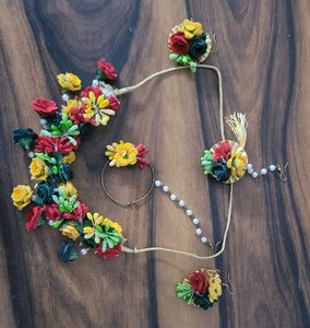 Floral Jewellery Set