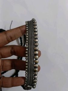 Oxidised silver choker: perfect accessory!