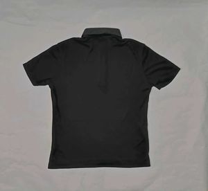 UNIQLO Black Polo T-shirt