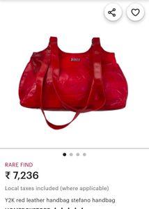 Stefano Y2k Vintage Bag