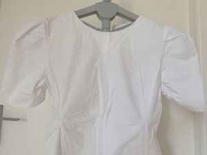Puff Shoulder Dress