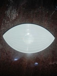 White Decorative Plate And Tray