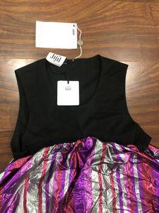 Jijil Striped Party Mini Dress