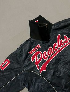 Vintage Peaches Baseball Jacket