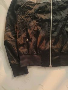 ADIDAS ZIPPER UPPER JACKET BLACK