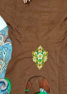 Elegant Brown &amp; Green Kurta