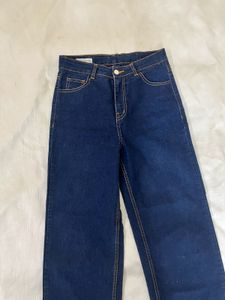 Wide Leg Denim Jeans