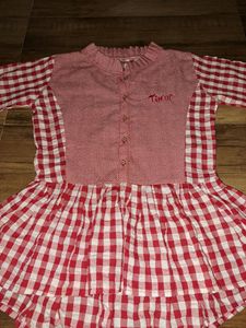 Red checks Top