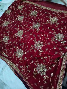 Aari Tari Zari Full Work Saree Very Beautiful ❤️