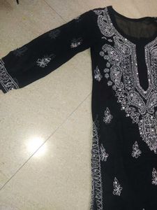 Elegant Black Kurti