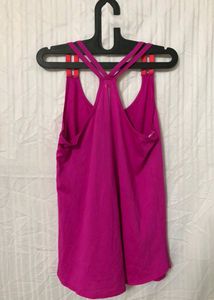 Spalding. Pink Tank Top